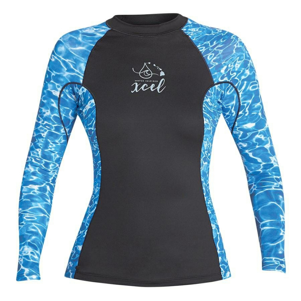 Xcel Ocean Ramsey Water Print Rashguard